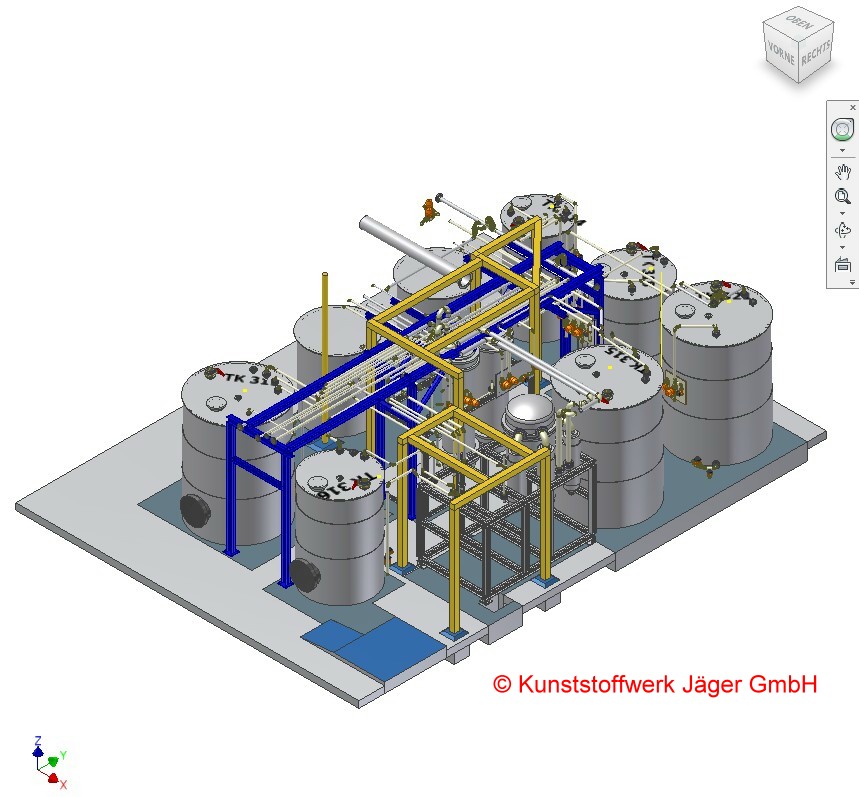 die 3D-Planung beginnt Ende 2009